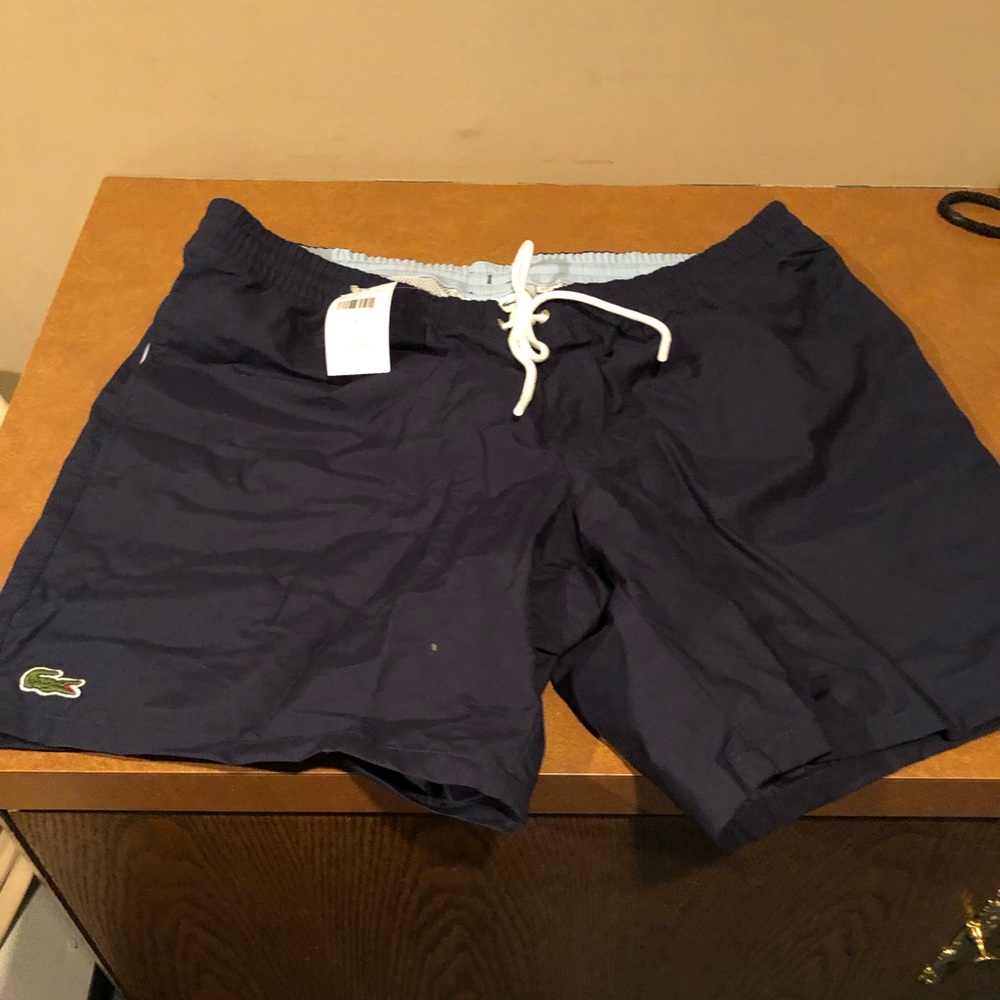 Lacoste men’s bathing suit NWT